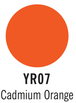 copic marker color cadmium orange yr07